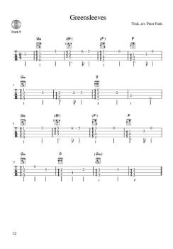 Preview: Funk, Peter: Ukulino - 15 Fingerpicking Hits für Ukulele, Tabulatur Beispiel