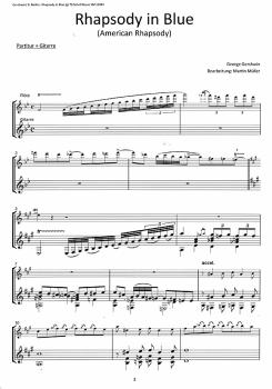Preview: Gershwin, George: Rhapsody in Blue for Flute and Guitar