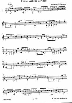 Preview: Di Girolamo, Giuseppe: Guitar Poems - 20 Stücke für Gitarre solo, Noten , mit CD und audio online Beispiel