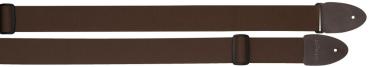 Guitar strap cotton, brown