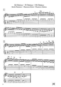 Preview: Graf-Martinez, Gerhard: Flamenco Guitar Technics Vol.2 - Picados, Escalas, Ligado, Noten für Gitarre, Flamenco Etüden, Beispiel