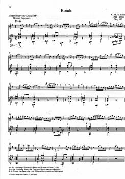 Preview: Ragossnig, Konrad & Graf, Peter-Lukas: Concert Favourites für Flöte und Gitarre, Noten Beispiel