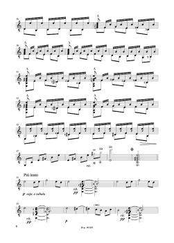 Preview: Great Composers for Young Guitarists: Albeniz; Isaak: Asturias and Malaguena for guitar solo - intermediate, sheet music sample