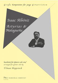 Great Composers for Young Guitarists: Albeniz; Isaak: Asturias and Malaguena for guitar solo - intermediate, sheet music