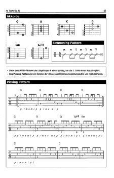Preview: Grütter, Manuel: Singer/ Songwriter Band 2, Das Songbook für Gitarre, Noten Liedbegleitung Beispiel