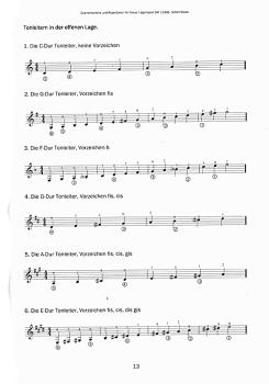 Preview: Im Fokus: Lagenspiel, Gitarrentechnik und Repertoire, Noten Beispiel
