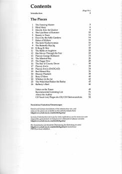 Preview: Irish Tunes for Guitar, sheet music content