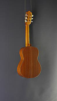 Preview: Kindergitarre Juan Aguilera, Modell niña 52, 1/4-Gitarre mit 52 cm Mensur und massiver Zederdecke, Rückseite