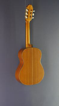 Preview: Kindergitarre Juan Aguilera, Modell niña 55, 1/2-Gitarre mit 55 cm Mensur und massiver Fichtendecke Rückseite