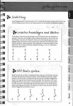 Preview: Sandercoe, Justin: Justin Guitar - Das Anfänger Songbook für Gitarre Beispiel