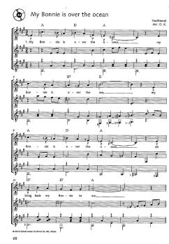 Preview: Kreidler, Dieter: Lieder & Songs für 1-3 Gitarren, Noten für Gitarrentrio beispiel