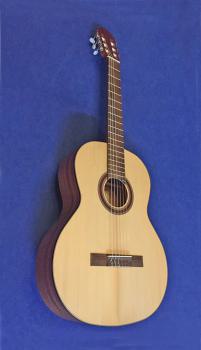 Lacuerda 65 N, Konzertgitarre mit massiver Fichtendecke, klassische Gitarre