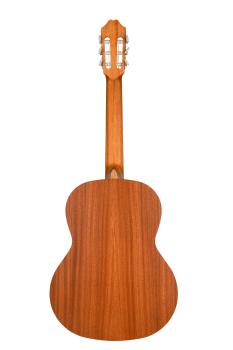 Preview: Lacuerda 65 N, Konzertgitarre mit massiver Fichtendecke, klassische Gitarre, Rückseite