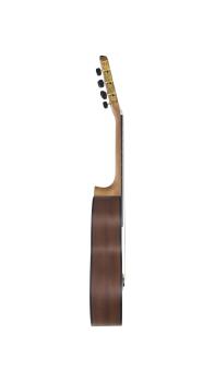 Preview: Kindergitarre Lacuerda, chica 56/2,1/2-Gitarre mit 56 cm Mensur und massiver Fichtendecke, matt lackiert, Zargen