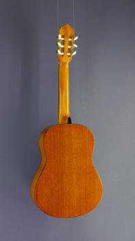 Preview: Kindergitarre Lacuerda, Modell chica 58, ¾-Gitarre mit 58 cm Mensur und massiver Zederdecke Rückseite