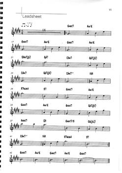 Preview: Langer, Michael: Acoustic Jazz Guitar Solos, Noten für Gitarre, Beispiel