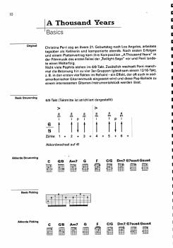 Preview: Langer, Michael: Acoustic Pop Guitar Solos Bd. 3, Songbook für Gitarre solo & Begleitung, Noten und Tabulatur Beispiel