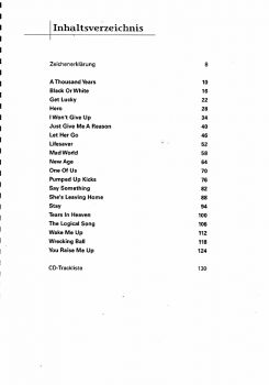 Langer, Michael: Acoustic Pop Guitar Solos Vol. 3, Songbook for solo guitar and accompaniment, sheet music content