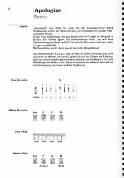 Preview: Langer, Michael: Acoustic Pop Guitar Solos Bd. 5 für Gitarre solo und Songbook für Begleitung, Noten und Tabulatur Beispiel