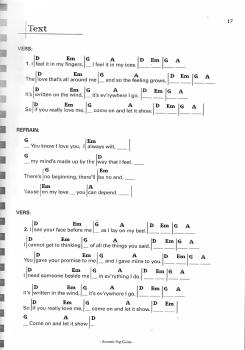 Preview: Langer, Michael: Acoustic Pop Guitar 1 - Guitar Method for Song Accompaniment sheet music sample