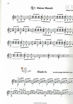 Preview: Langer, Michael, Neges, Ferdinand: Play Guitar Spielbuch zu allen Gitarrenschulen, Noten Beispiel
