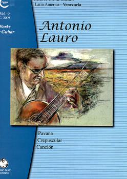 Lauro, Antonio: Works for Guitar Vol. 9 - Panvana, Crepuscular, Canción, Gitarrennoten, Noten für Gitarre