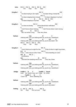 Preview: Schusterbauer, Daniel: Let`s Play Ukulele Songbook sample