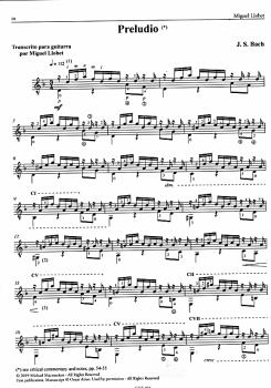 Preview: Llobet, Miguel: Complete Works for Solo Guitar Vol. 4: Transcriptions and Quadrat d'or für Gitarre solo, Noten Beispiel