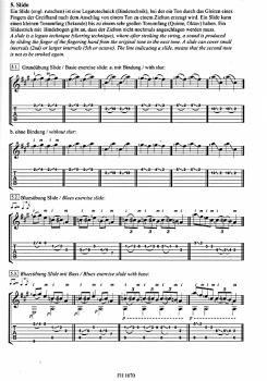 Preview: Luft, Volker: Blues Story, Fingerstyle Blues für Einsteiger, Blues Techniken und Stücke für Gitarre, Noten Beispiel
