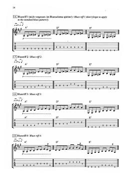 Preview: Luft, Volker: Blues Story, Fingerstyle Blues für Einsteiger, Blues Techniken und Stücke für Gitarre Beispiel