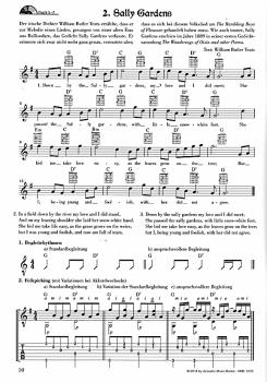 Preview: Luft, Volker: Celtic Ballads - Irische Songs für Gitarre solo oder Gesang/ Melodieinstrument und Gitarre Beispiel