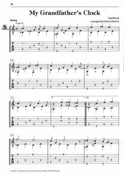 Preview: Morone, Franco: My Acoustic Blues Guitar, Anleitung und Spielbuch für Gitarre solo, Noten und Tabulatur Beispiel