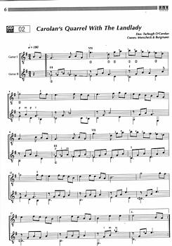 Preview: Morscheck, Peter and Burgmann, Chris: Meet O`Carolan, Irish guitar duets, sheet music sample