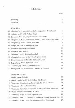 Preview: Neges, Ferdinand: Play Guitar in Concert - Welcome to Vienna, Gitarre solo Noten  (+ online Audio )Inhalt
