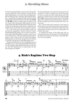 Preview: Payne, Rick: Fingerstyle Blues Collection, Noten und Tabulatur Besispiel