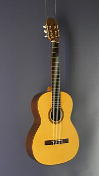 Klassische Gitarre Ricardo Moreno, Modell 2a Fichte, spanische Konzertgitarre mit massiver Fichtendecke