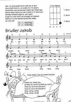 Preview: Rube, Martin: Die Ukulelenschule für Kinder im Vor- und Grundschulalter Beispiel