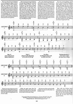 Preview: Sagreras, Julio: First Guitar Lessons - Las Primeras Leciones, Gitarrenschule Band 1 Beispiel