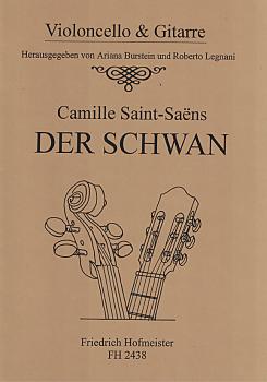 Saint-Saens, Camille: Der Schwan - Le Cygne für Cello und Gitarre, Noten