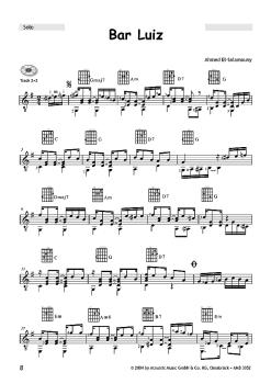 Preview: El-Salamouny, Ahmed: Ipanema, Brazilian Solos and Duos for guitar, Noten Beispiel