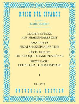 Scheit, Karl: Leichte Stücke aus Shakespeares Zeit Band 1, Noten für Gitarre solo