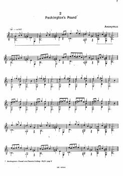Preview: Scheit, Karl: Leichte Stücke aus Shakespeares Zeit Band 2, Renaissance Noten für Gitarre solo Beispiel