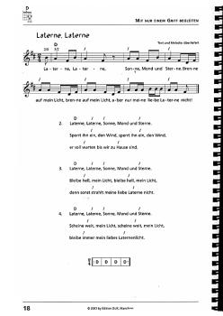 Preview: Schmidt, Stephan: Children`s Songs with easy chords for guitar, Songbook sample