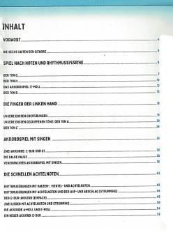 Preview: Schumann, Andreas: Kati`s Gitarrenschule Band 1 Inhalt