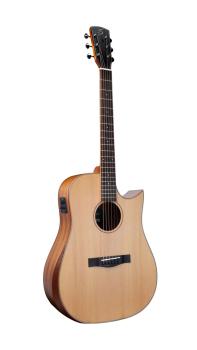 Shape D-323 MT CEB, Gitarre in Dreadnought-Form, mit massiver Zederndecke, Pickup und Armrest, Akustikgitarre