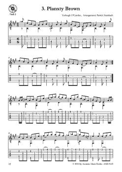 Preview: Steinbach, Patrick: Carolan for Guitar - 21 irische Stücke für Gitarre oder Melodieinstrument (in C) und Gitarre, Noten und Tabulatur