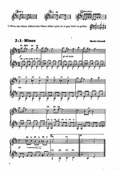 Preview: Strauß, Marlo: Blues & Spirituals für 2 Mandolinen, Noten Beispiel