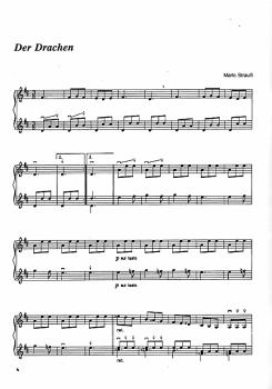 Preview: Strauß, Marlo: Musikalisches Bilderbuch, Stücke für 2 Mandolinen, Noten Beispiel