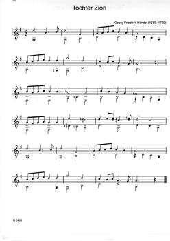 Preview: Teschner. Hans Joachim: Fridolins Weihnachtsalbum für 1-2 Gitarren, Notenbeispiel 2