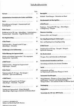 Preview: Teuchert, Heinz: Die neue Gitarrenschule - Guitar Method Vol. 2 content